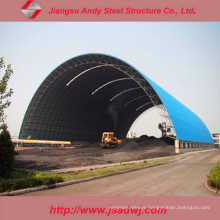 High Quality Long Span Space Frame Dry Coal Storage Shed Project